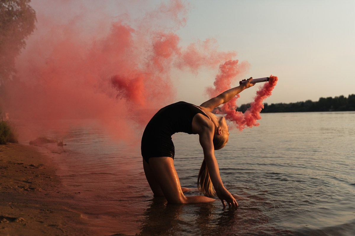 Фотопроект «Фаеры в лесу». Репортажный и семейный фотограф в Санкт-Петербурге Тарас Марченко