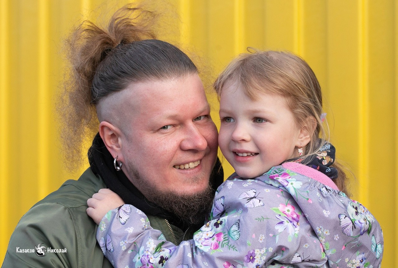 ФОТОПРОЕКТ «ПАПА И Я». Николай Казаков. Профессиональный фотограф. Преподаватель фотографии