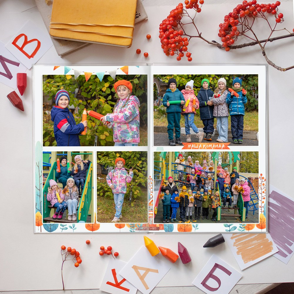 Альбом Макси 3100 (пять разворотов — комбинированный). Выпускные альбомы в Липецк