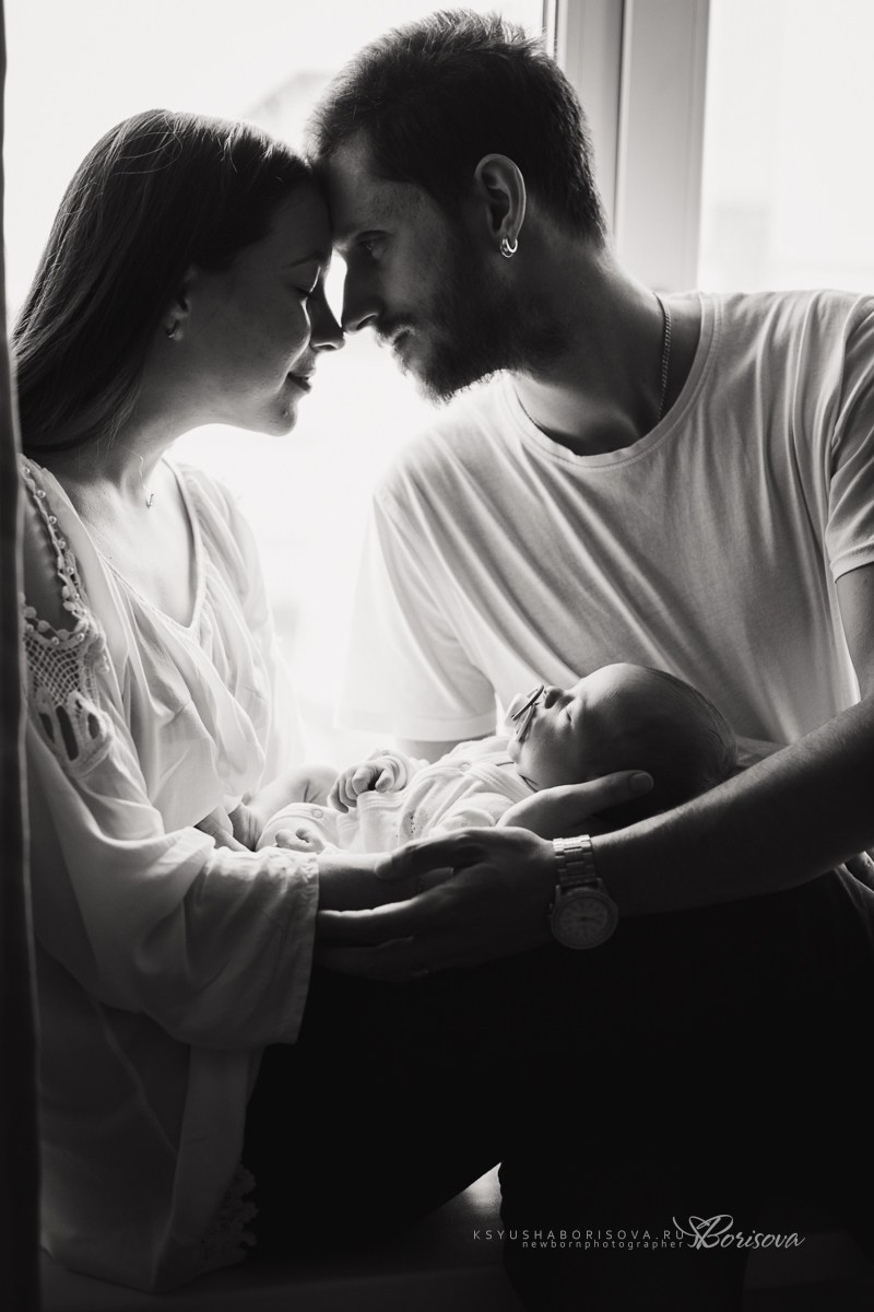 Фотосессия дома с новорожденным. Фотограф новорожденных в Магнитогорске Ксюша Борисова