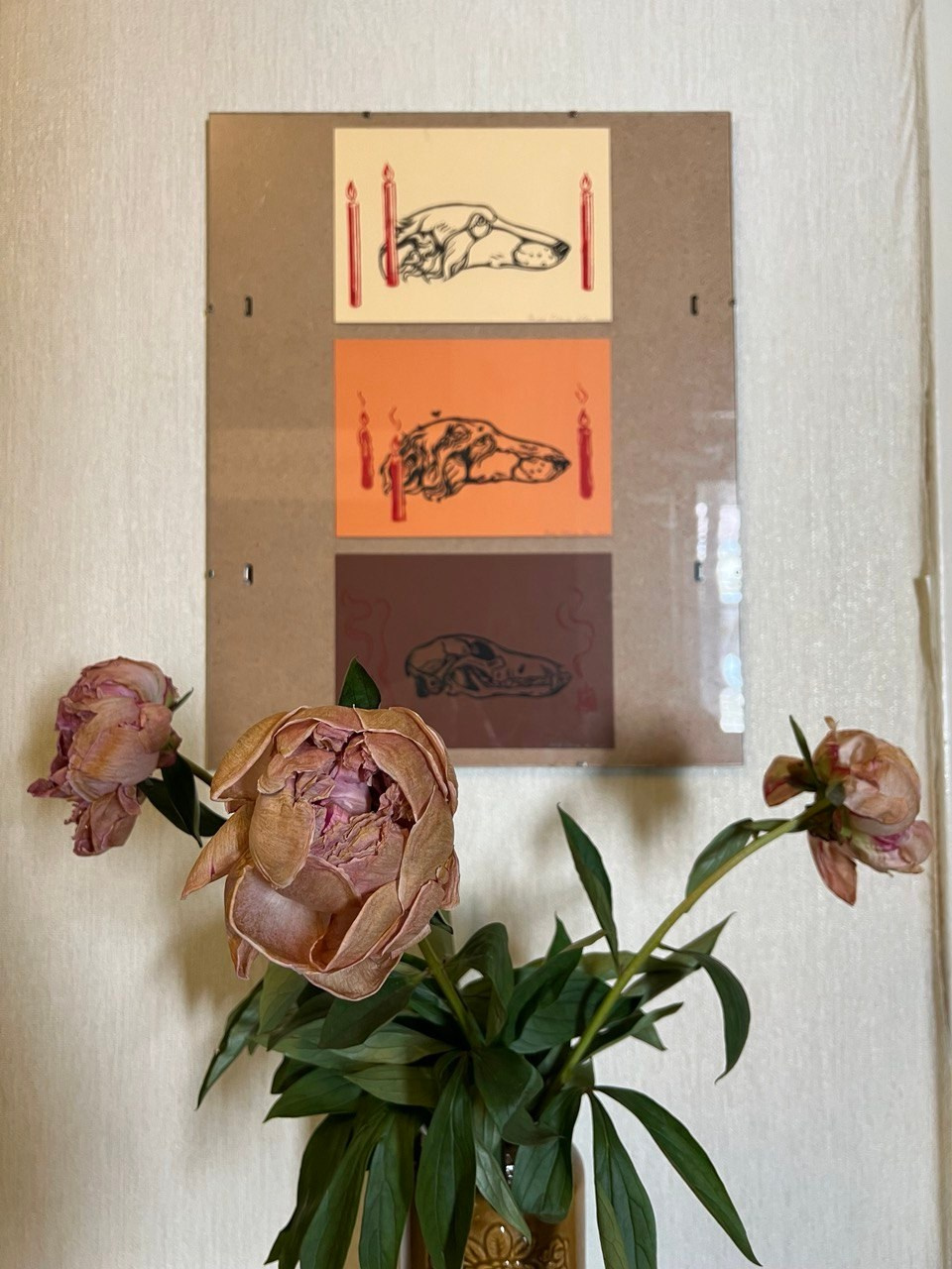 Линогравюры. Собачий художник Поля Стриж