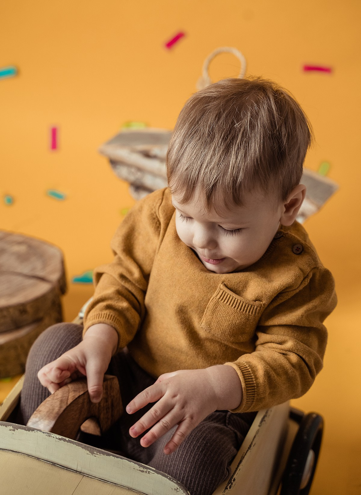 Фотосессия дня рождения в студии