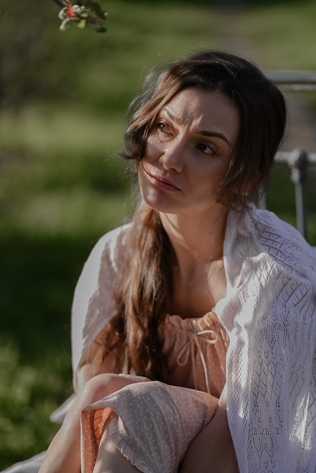 Стилизованная съёмка для актрисы театра и кино Евгении Лезгинцевой