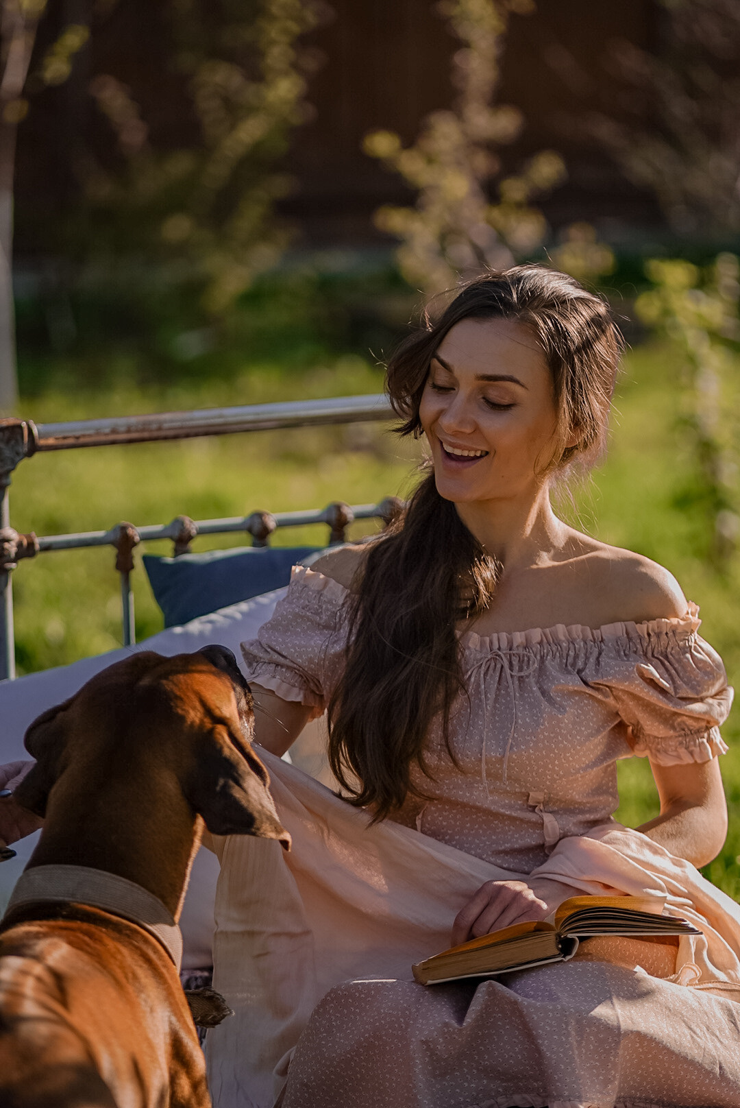 Стилизованная съёмка для актрисы театра и кино Евгении Лезгинцевой