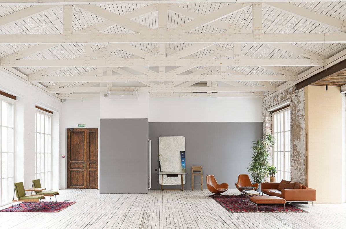 Локация для бизнес-съемки в современном стиле