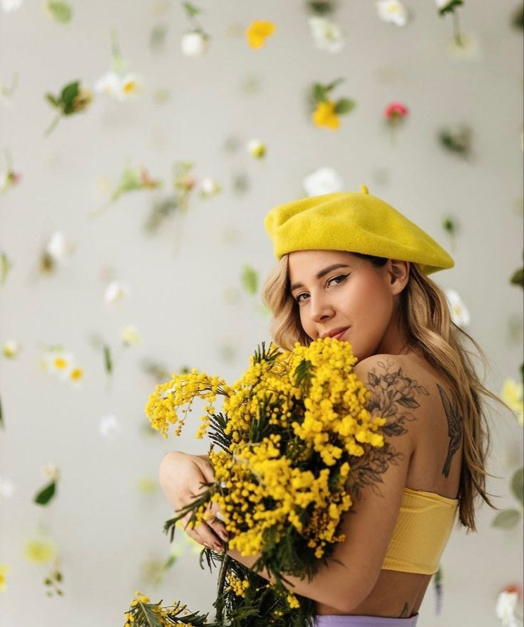 Фотосессии с живыми цветами в Железнодорожном