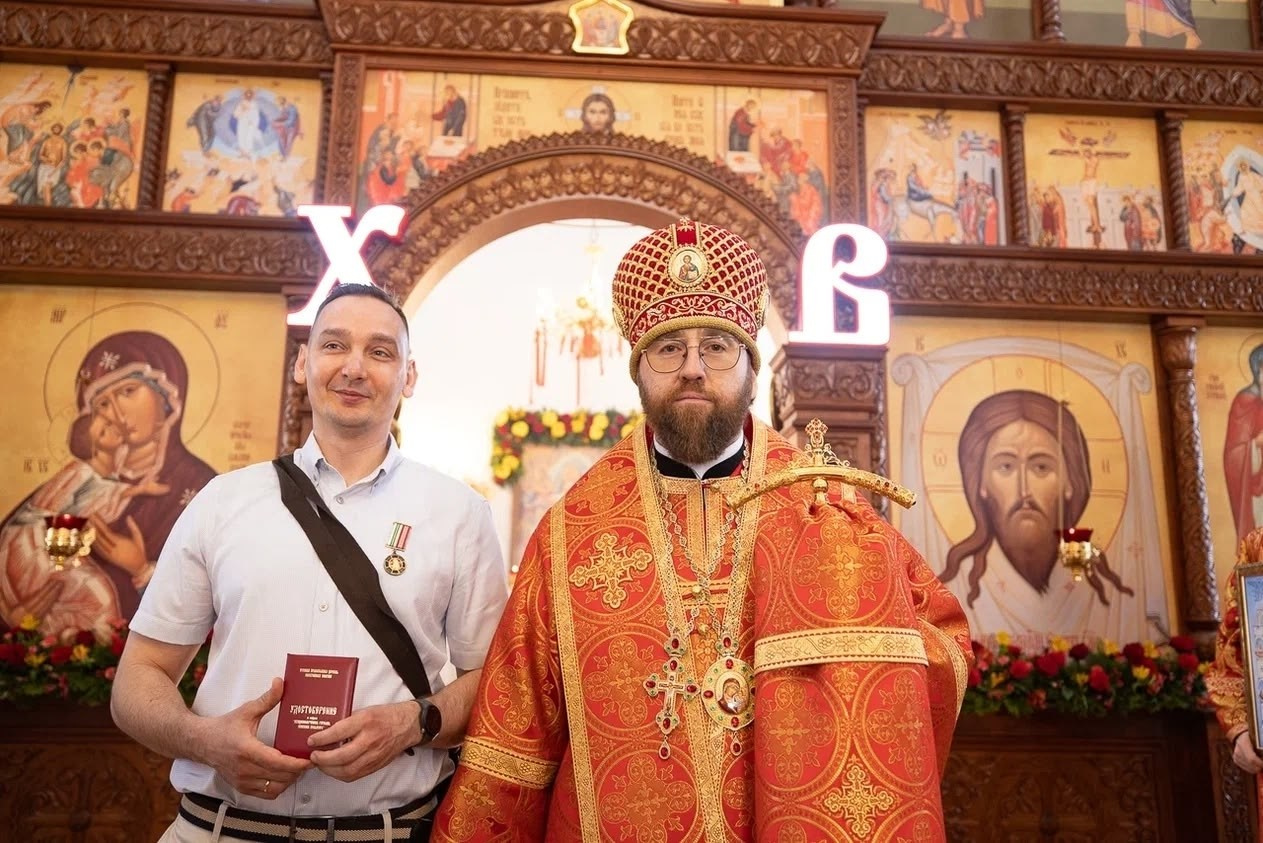 МИТРОПОЛИТ ИГНАТИЙ СОВЕРШИЛ БОЖЕСТВЕННУЮ ЛИТУРГИЮ В ХРАМЕ НЕРУКОТВОРНОГО ОБРАЗА СПАСИТЕЛЯ Г. САРАТОВА. Саратовское Северо-Западное благочиние