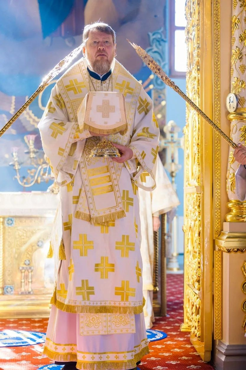 МИТРОПОЛИТ ИГНАТИЙ И МИТРОПОЛИТ ВЛАДИМИР СОВЕРШИЛИ БОЖЕСТВЕННУЮ ЛИТУРГИЮ В СВЯТО-ДУХОВСКОМ СОБОРЕ Г. САРАТОВА. Георгиевское благочиние