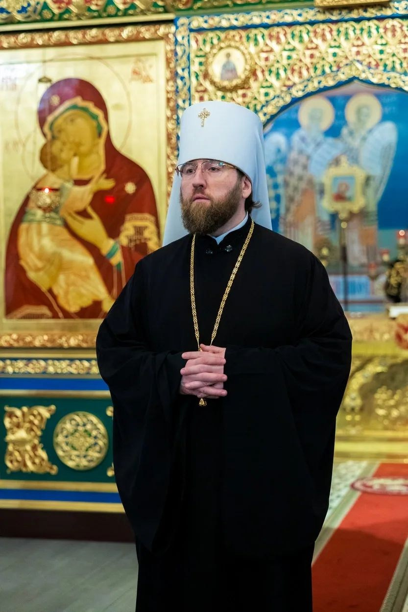 Настоятель храма принял участие в Архиерейском Богослужении в Свято- Никольском мужском монастыре г. Саратова. Георгиевское благочиние