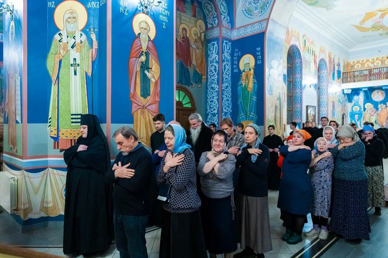 Настоятель храма принял участие в Архиерейском Богослужении в Свято- Никольском мужском монастыре г. Саратова. Георгиевское благочиние