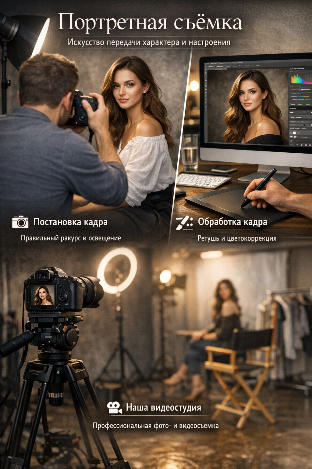 Фото и видеосъёмка в Ярославле | Студия The One — от 2500 ₽/час