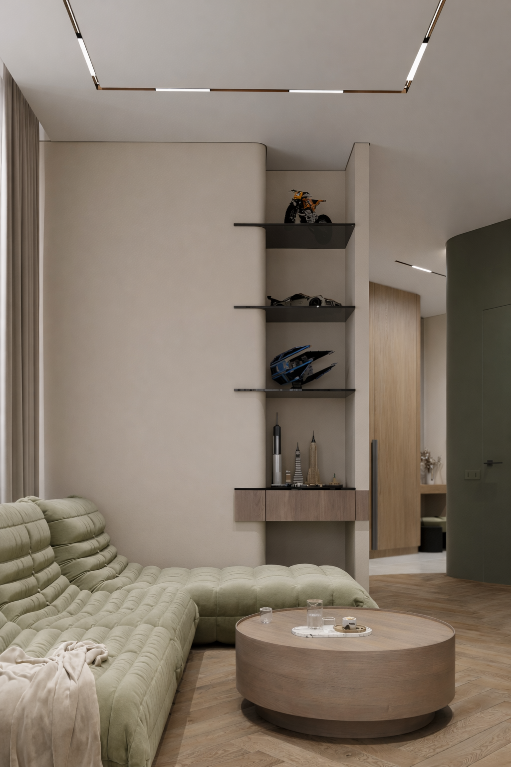 Проект: ЖК ILOVE | История оливкового цвета