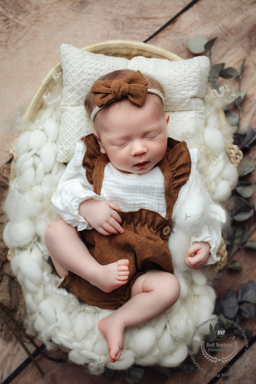 ньюборн фотосессия новорожденых в Москве