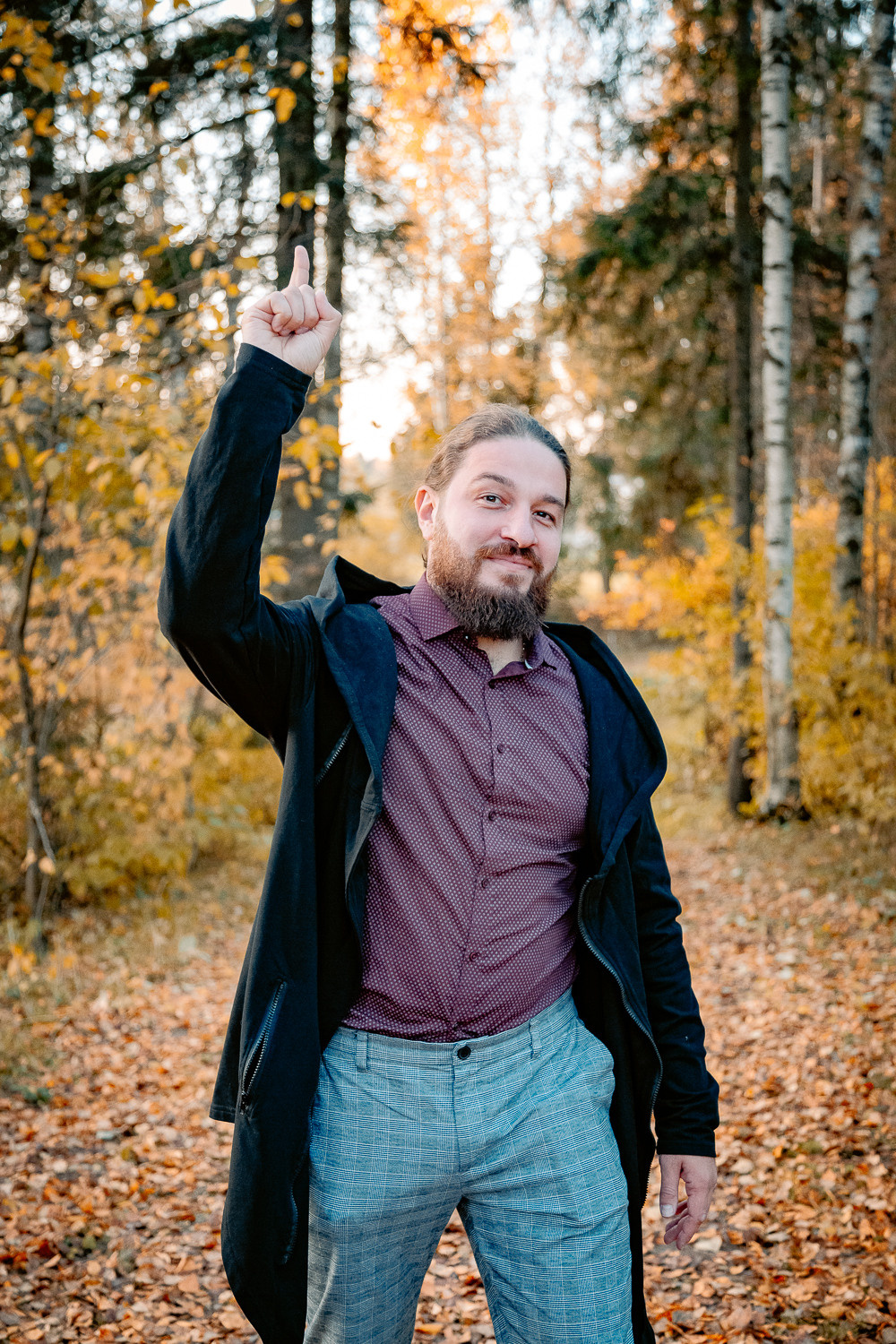 Осенняя семейная фотосессия