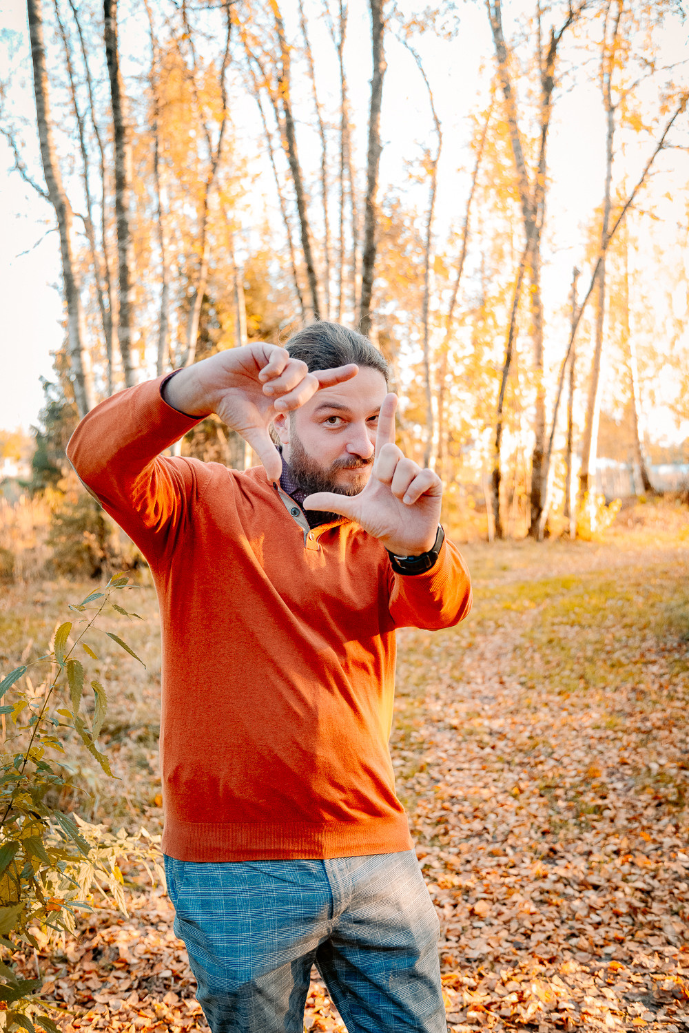 Осенняя семейная фотосессия