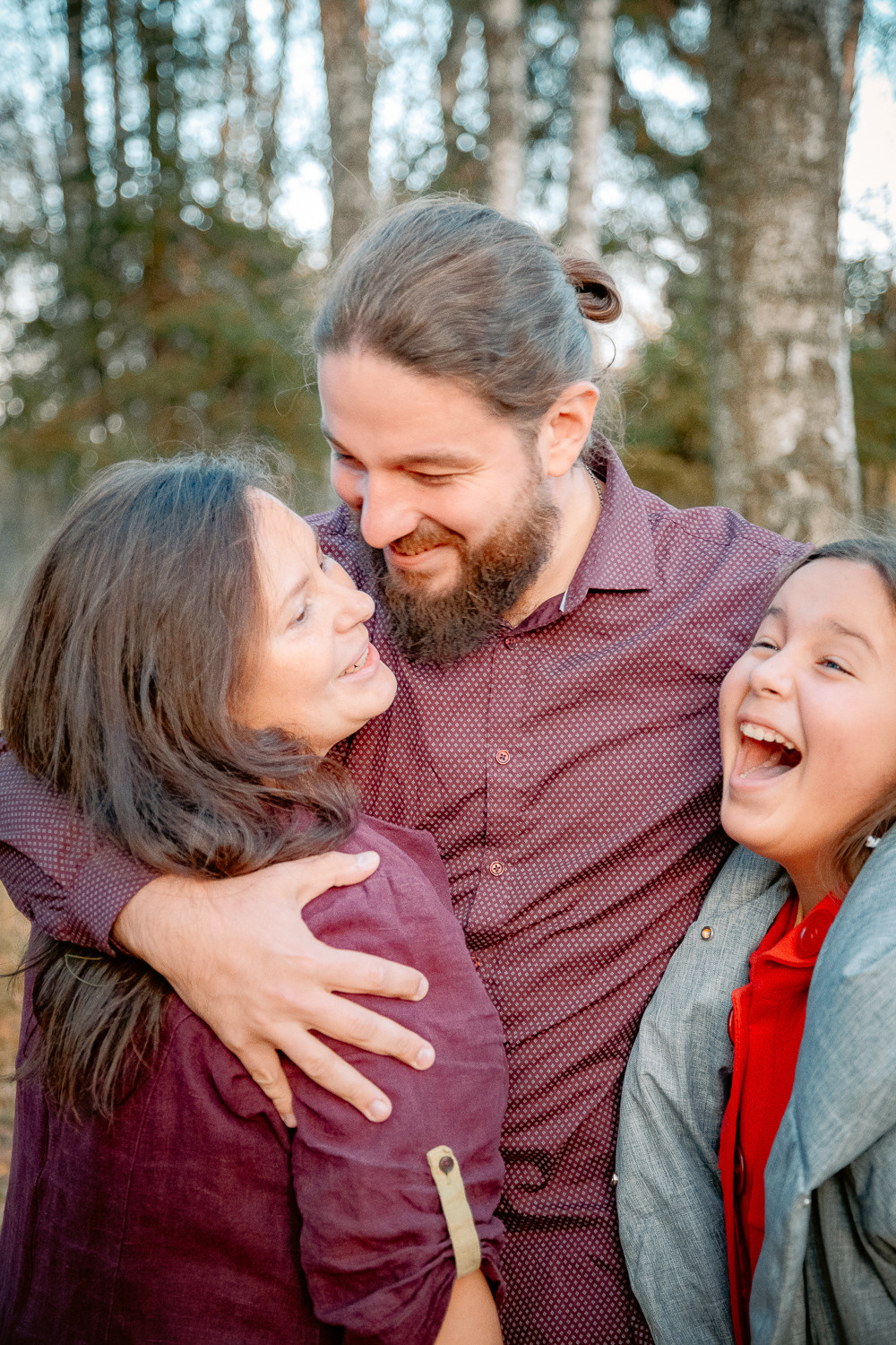 Осенняя семейная фотосессия