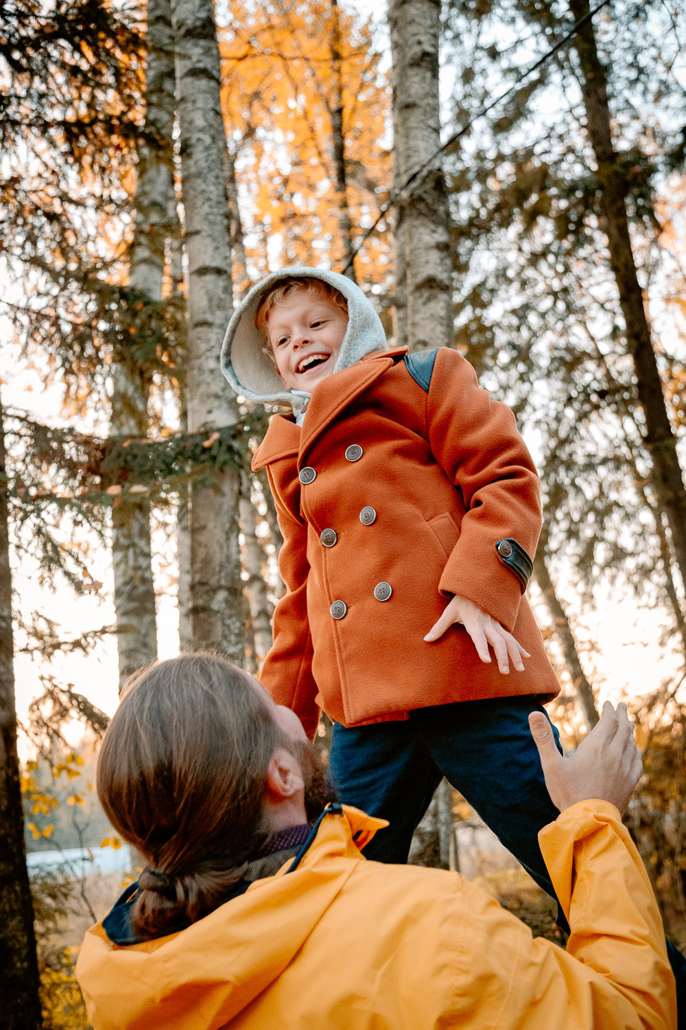 Осенняя семейная фотосессия