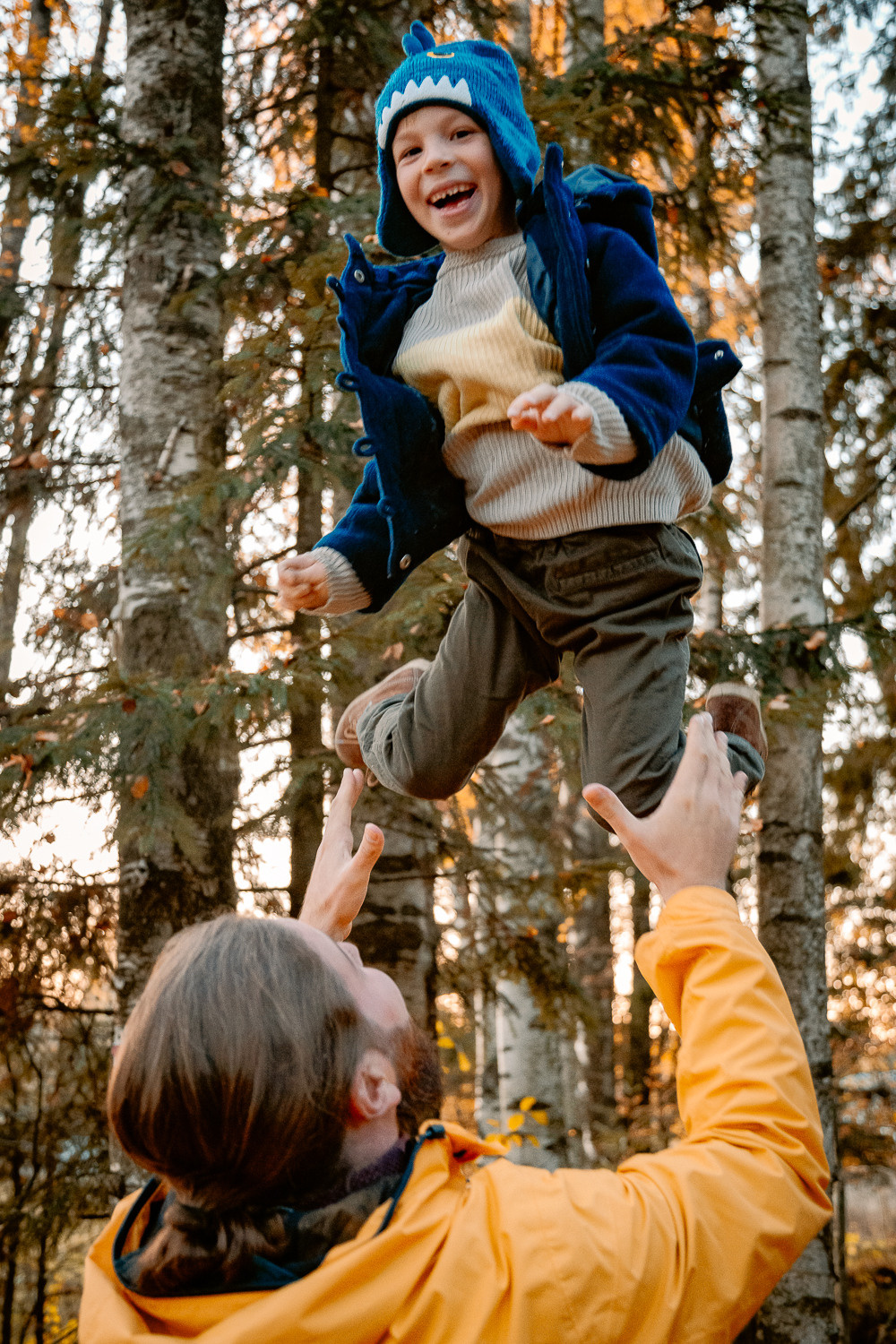 Осенняя семейная фотосессия