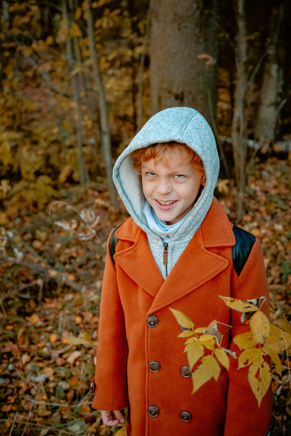 Осенняя семейная фотосессия