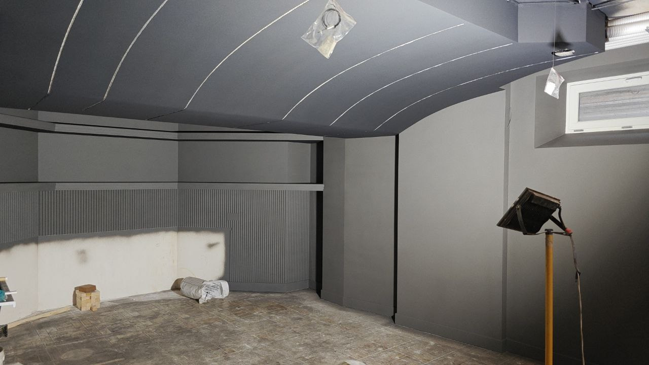 Дизайн проект домашнего кинотеатра в частном доме — Ростов-на-Дону