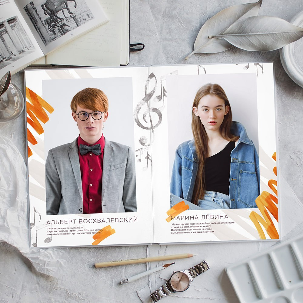 Школьные фотоальбомы. Семейный и детский фотограф в Казани Гузаль Валиева