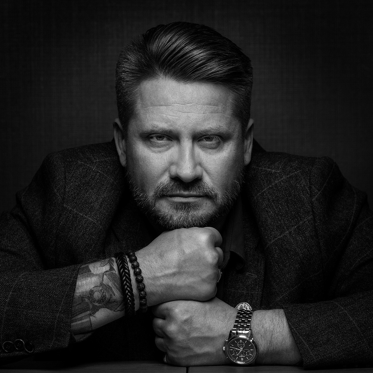 Актёрское портфолио. Женский и мужской портрет в студии.