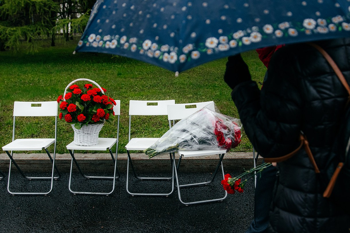 Акция памяти к 40-летию ликвидации катастрофы на Чернобыльской АЭС прошла на Поклонной горе. Фото и видео проект о героях ВОВ, Чернобыльцах, Афганцах