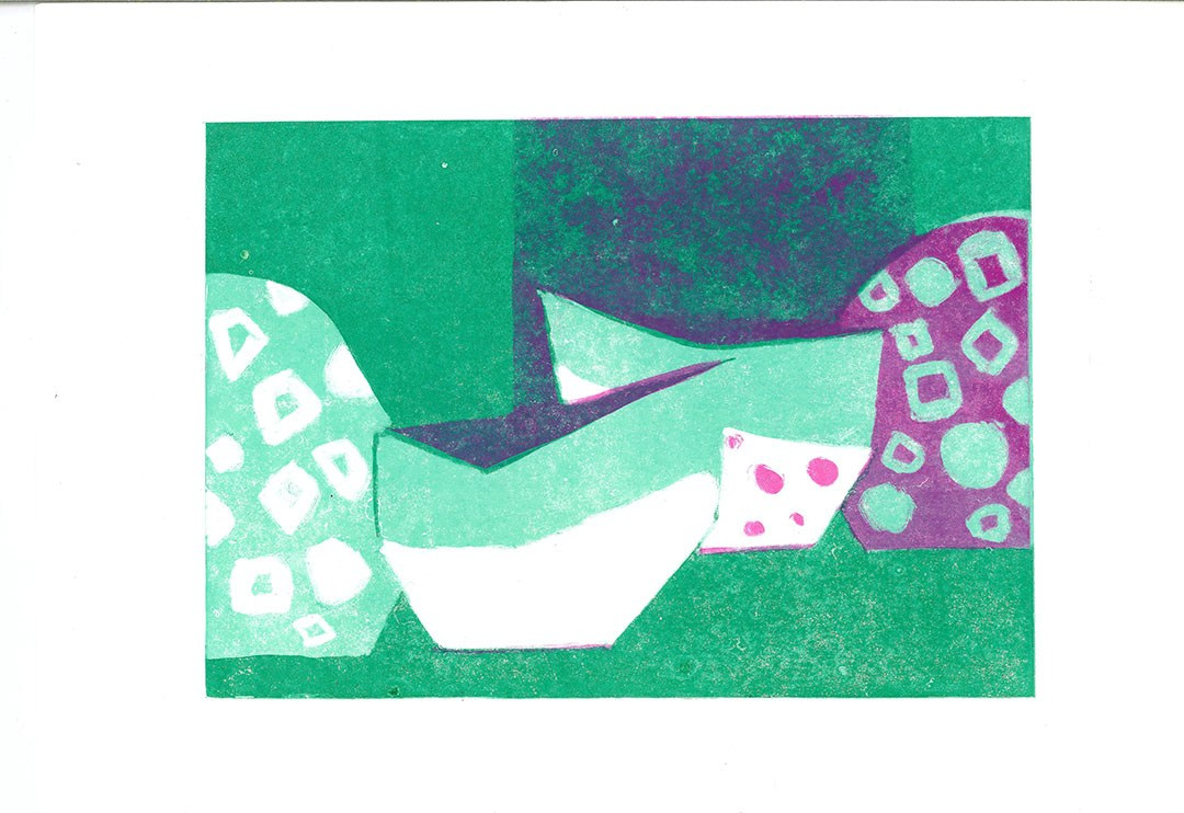 Монотипия. Художник и керамист в Москве Виктория Густарёва