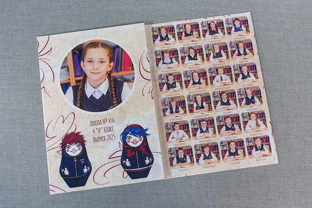 Трюмо. Школа 4 класс. Выпускные альбомы СПБ. Фотограф в Садик и Школу