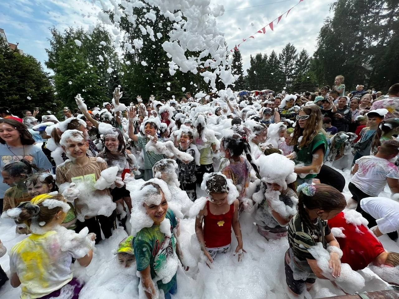 Пенное шоу В Новосибирске, Барнауле, Томске, Кемерово, Алтай
