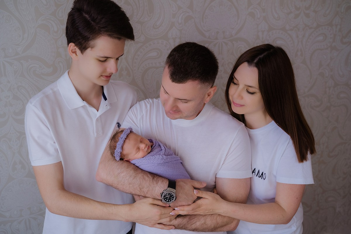 Фотосессия новорожденного в Москве