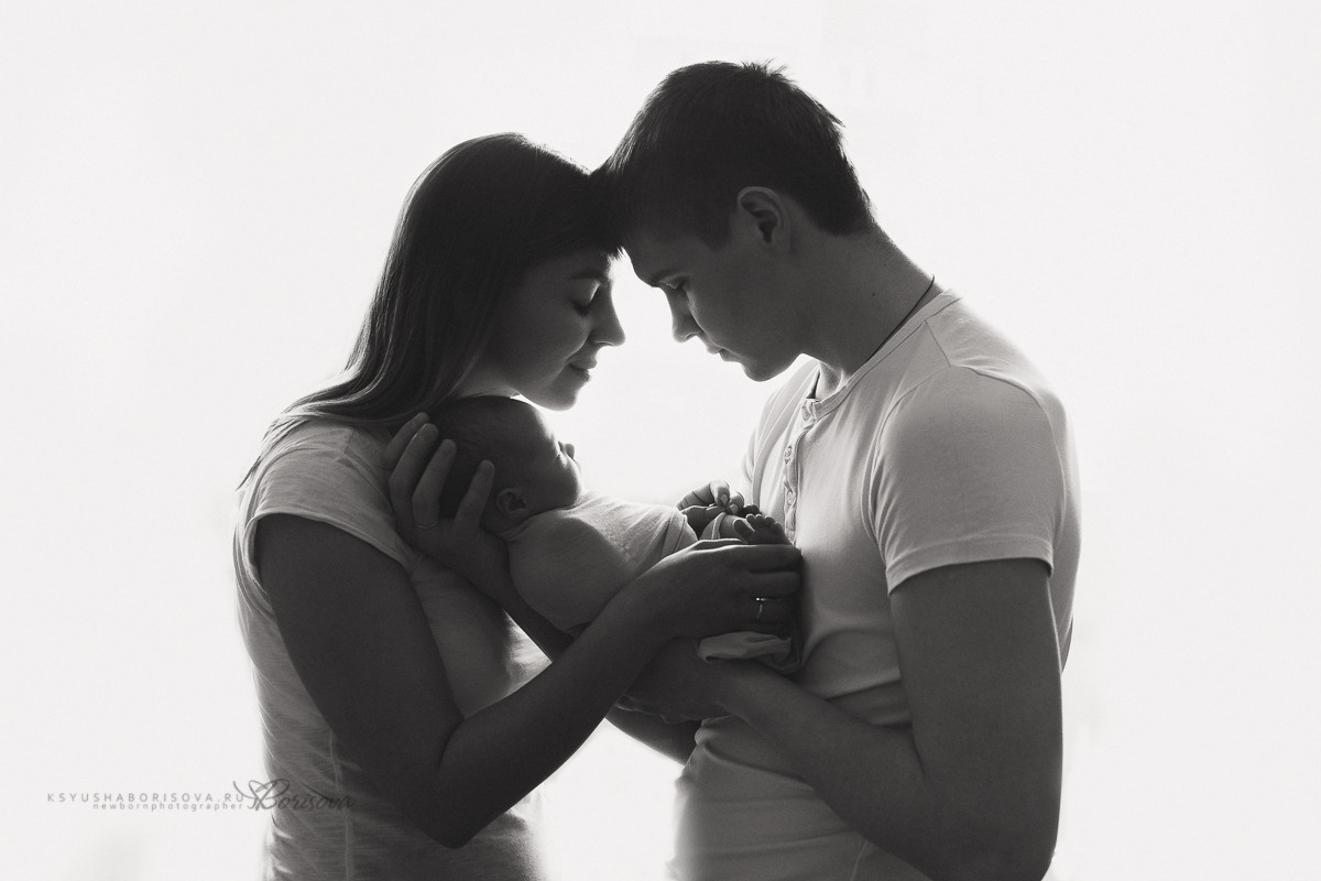 Фото с родителями. Фотограф новорожденных в Магнитогорске Ксюша Борисова