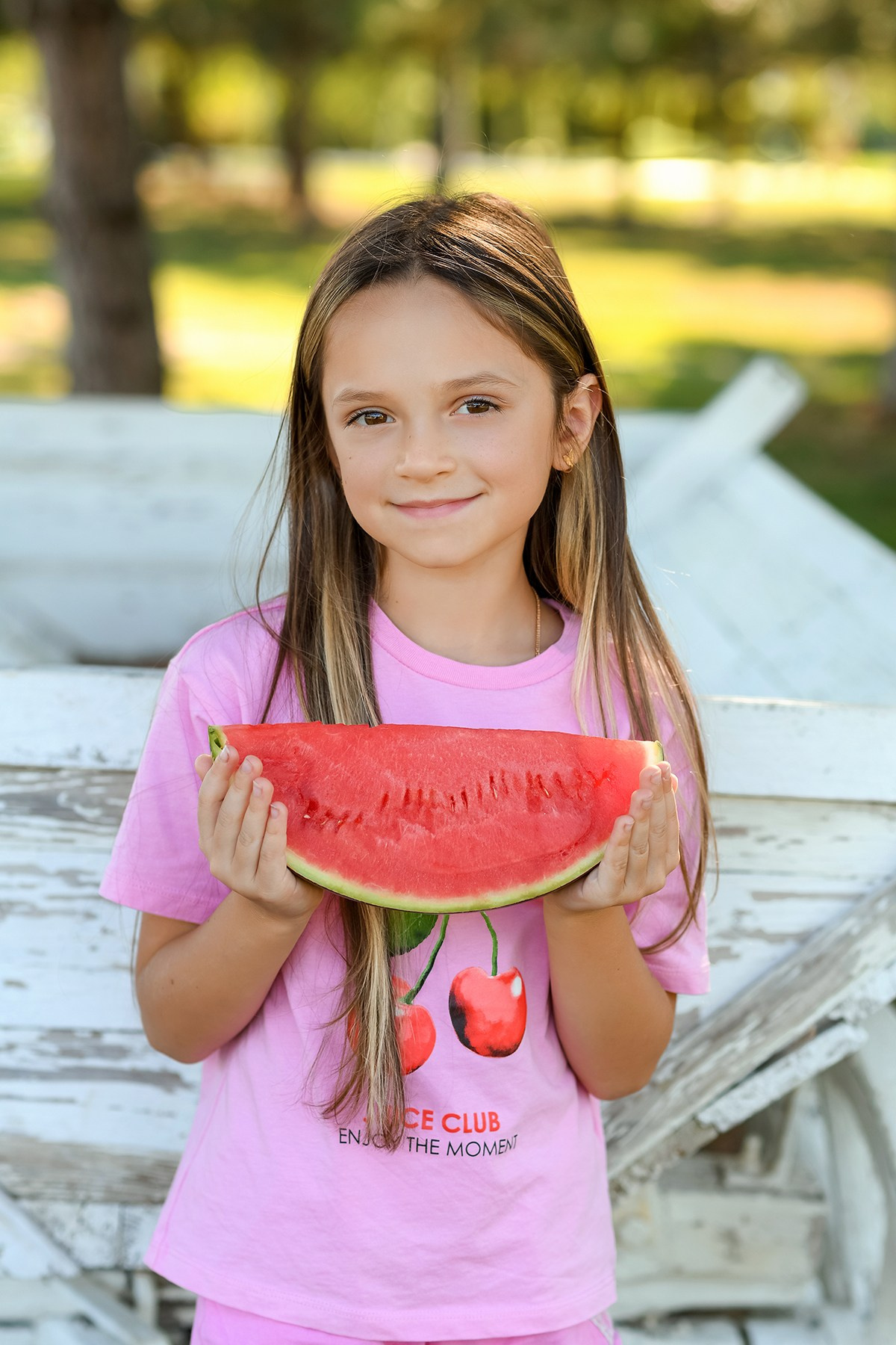 Детская съёмка с арбузами. Детский фотограф в Донецке Марина Пилипенко