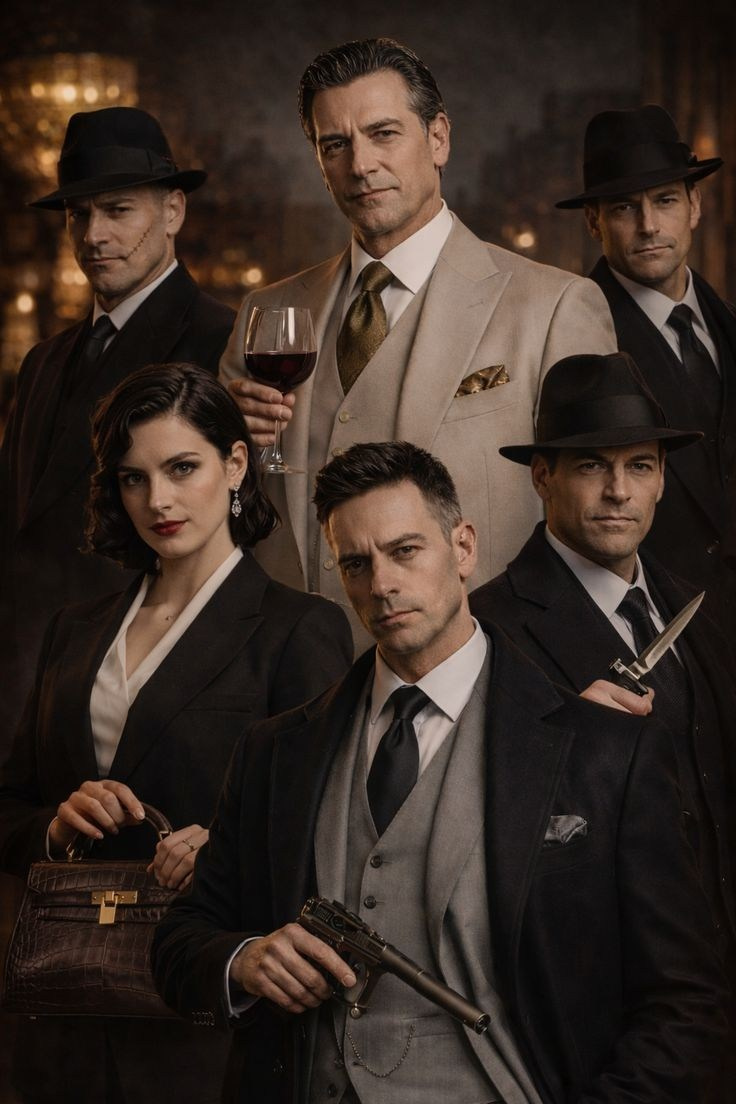 Фотосессия в стиле 1920–1930 годов