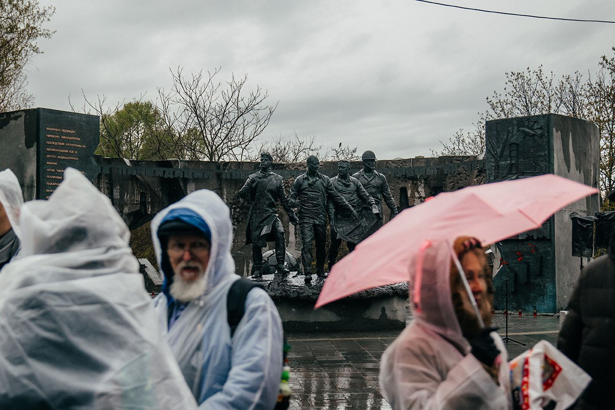 Акция памяти к 40-летию ликвидации катастрофы на Чернобыльской АЭС прошла на Поклонной горе. Фото и видео проект о героях ВОВ, Чернобыльцах, Афганцах