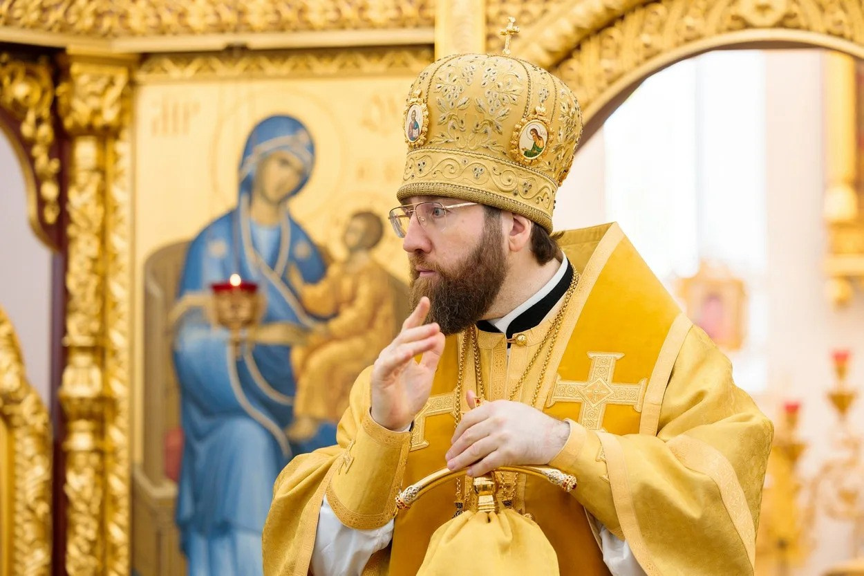 МИТРОПОЛИТ ИГНАТИЙ СОВЕРШИЛ БОЖЕСТВЕННУЮ ЛИТУРГИЮ В ХРАМЕ СВЯТОГО ВЕЛИКОМУЧЕНИКА ГЕОРГИЯ ПОБЕДОНОСЦА. Саратовское Северо-Западное благочиние