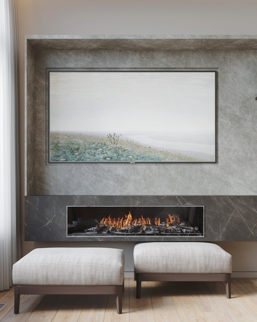 Клубный дом в парке в Москве «Река». Интерьеры и архитекура