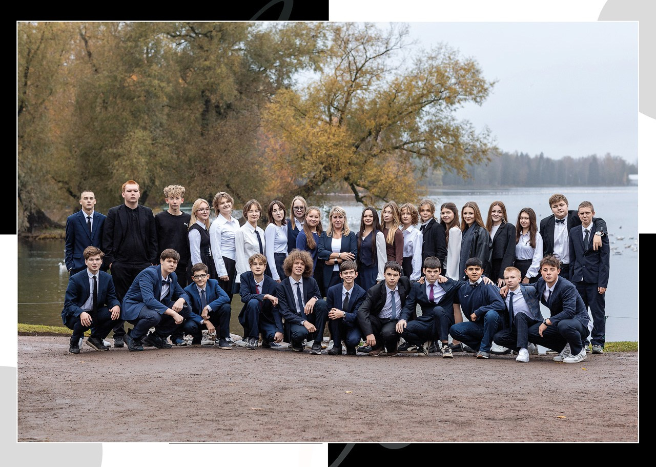 Темный шахматный. Выпускные альбомы. Школьный и детский фотограф в Гатчине