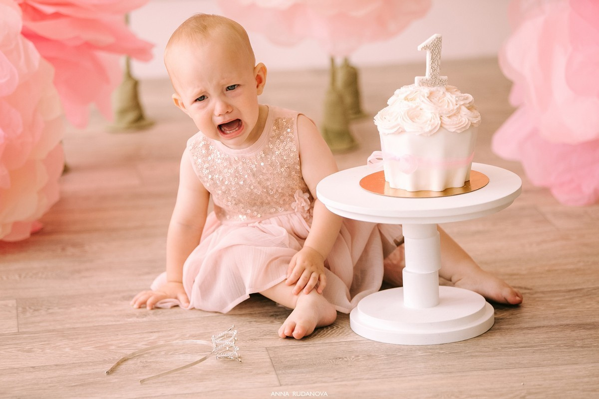 Фотосессия Первый тортик | Фотограф Анна Руданова