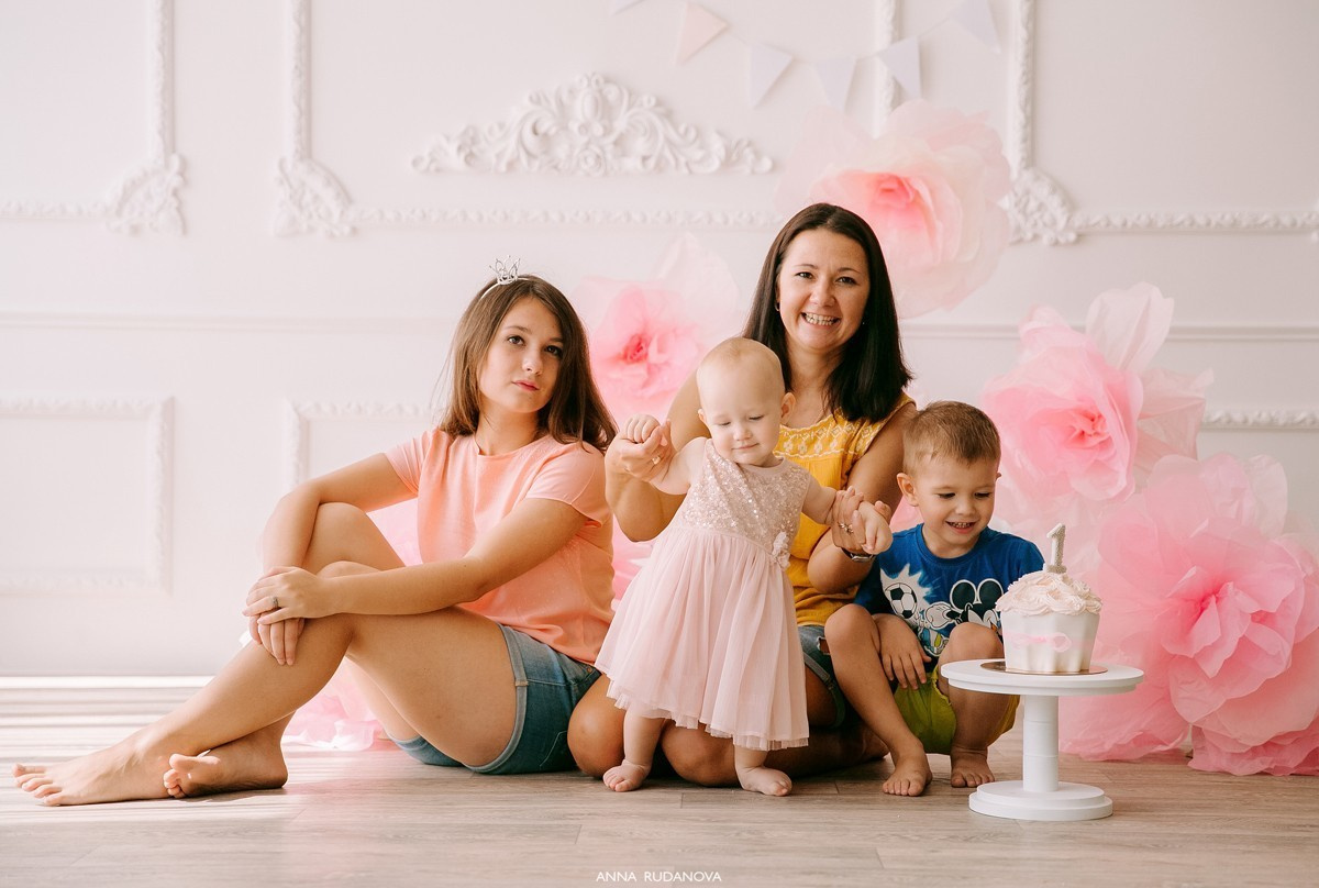 Фотосессия Первый тортик | Фотограф Анна Руданова