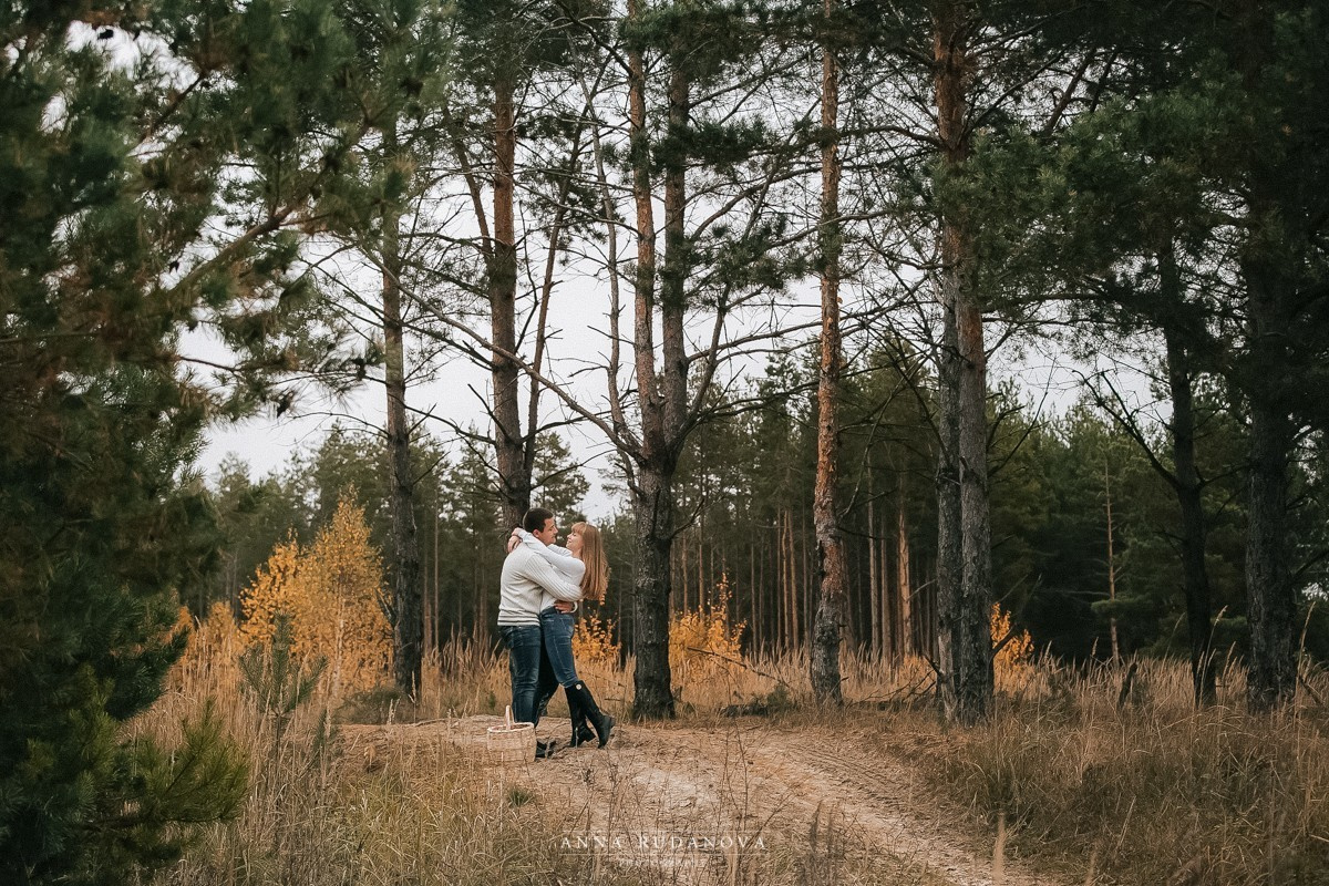 Осенняя фотосессия, love story, | Фотограф Анна Руданова