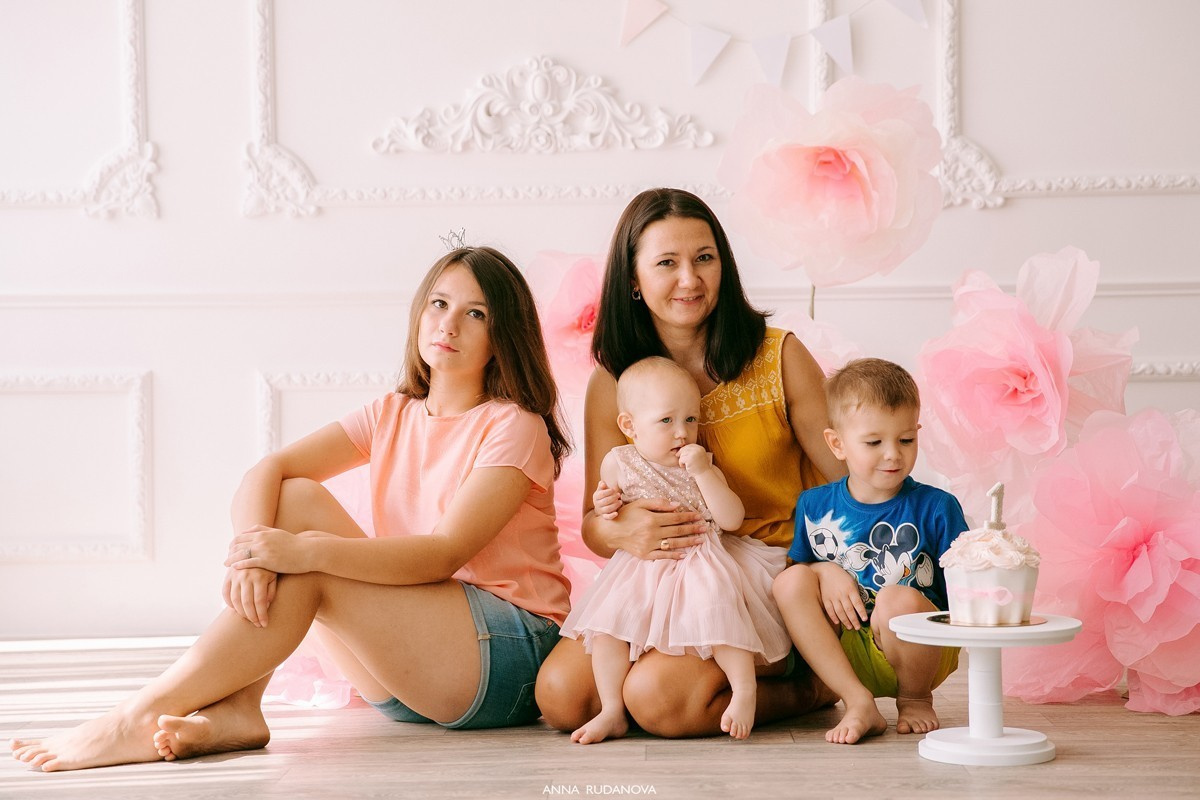Фотосессия Первый тортик | Фотограф Анна Руданова