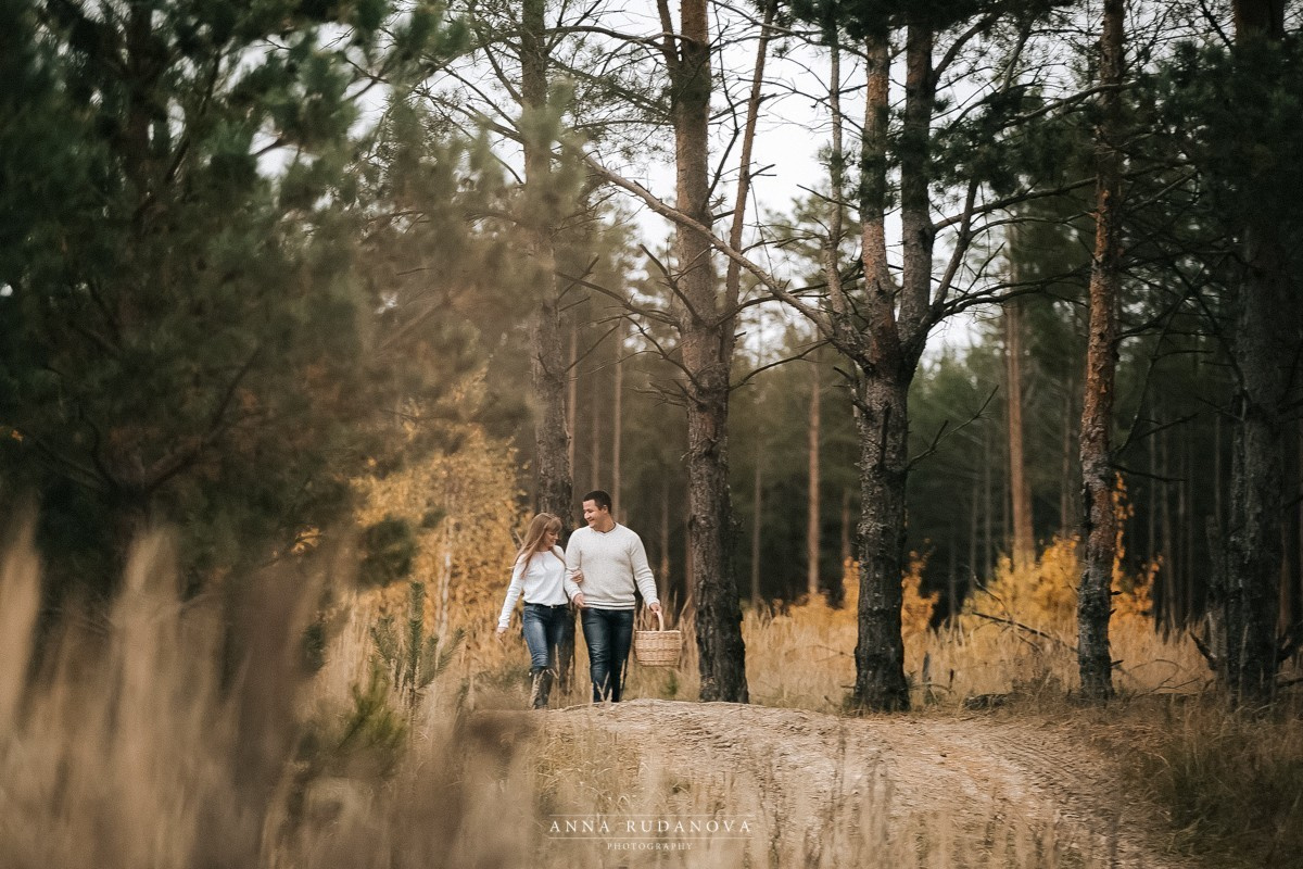 Осенняя фотосессия, love story, | Фотограф Анна Руданова