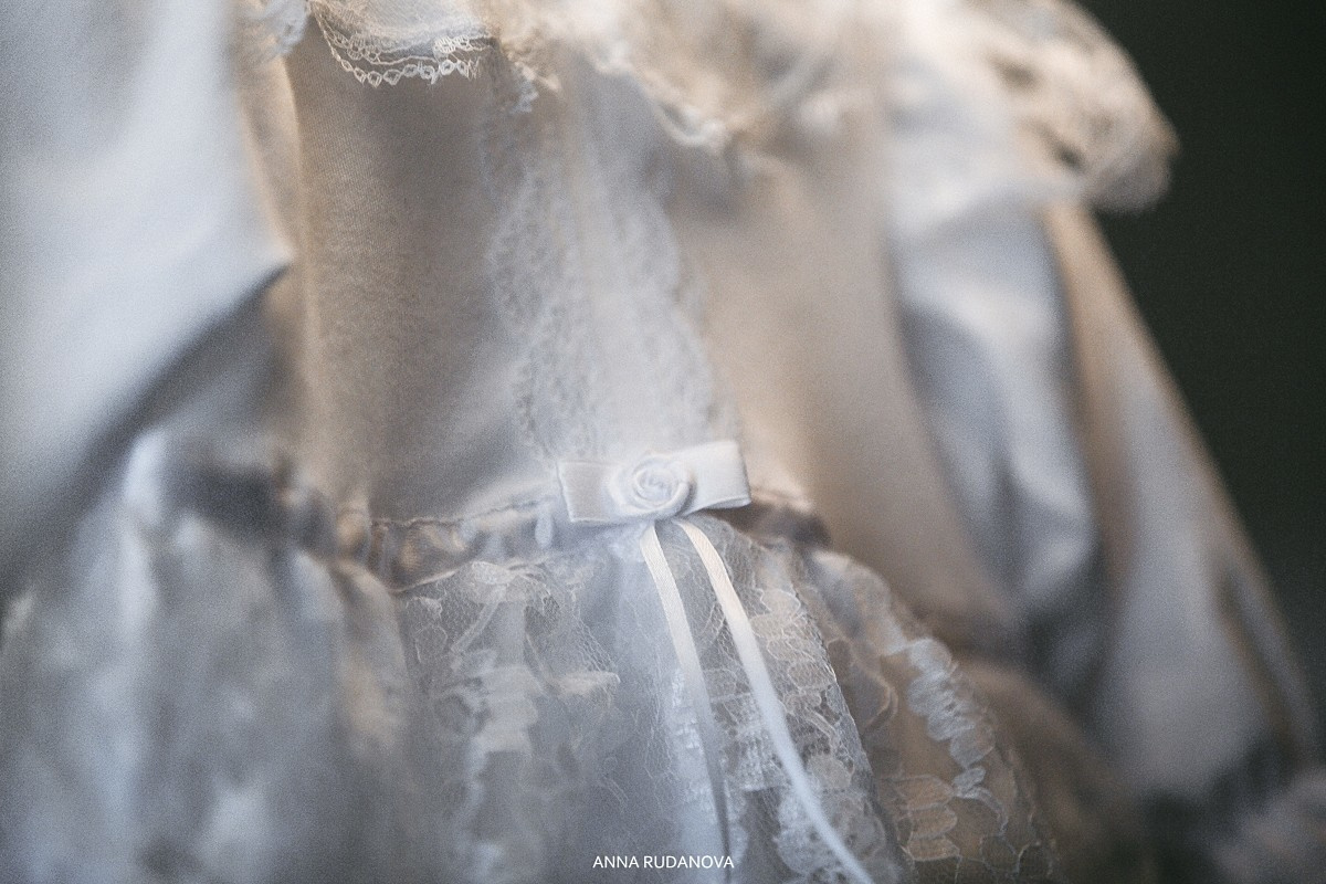 Фотосессия таинства крещения | Фотограф Анна Руданова