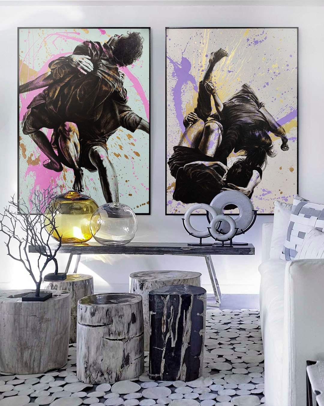 Art by Yutaartstudio. Студия интерьерных картин ручной работы