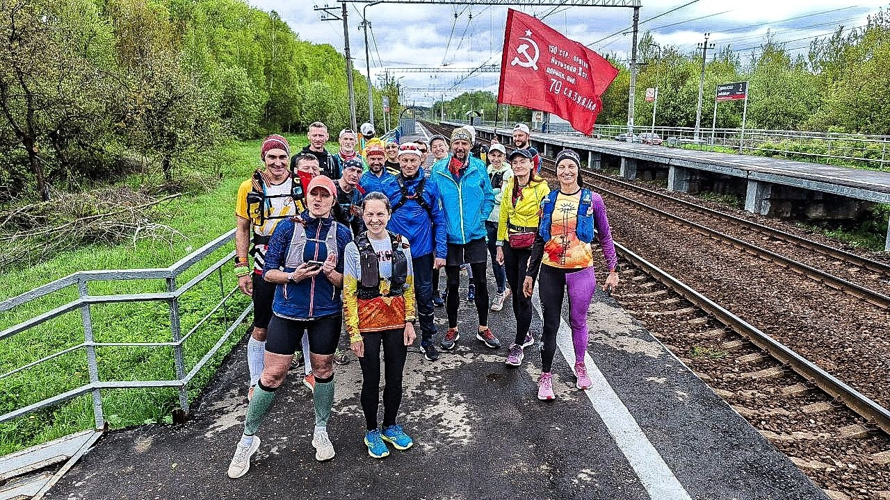 Марафон Победы 2024. Роман Капилюшов. Бег. Фото. Видео. г. Люберцы