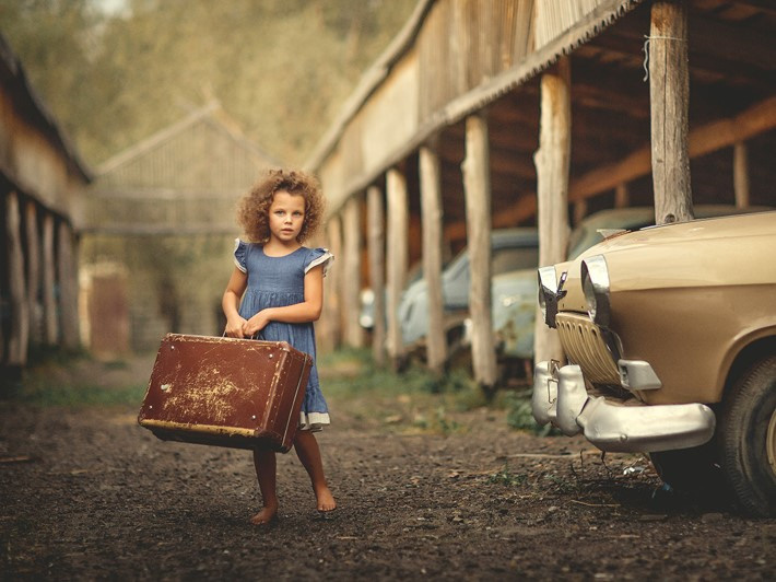 3D effect. Photographer Elena Michelle