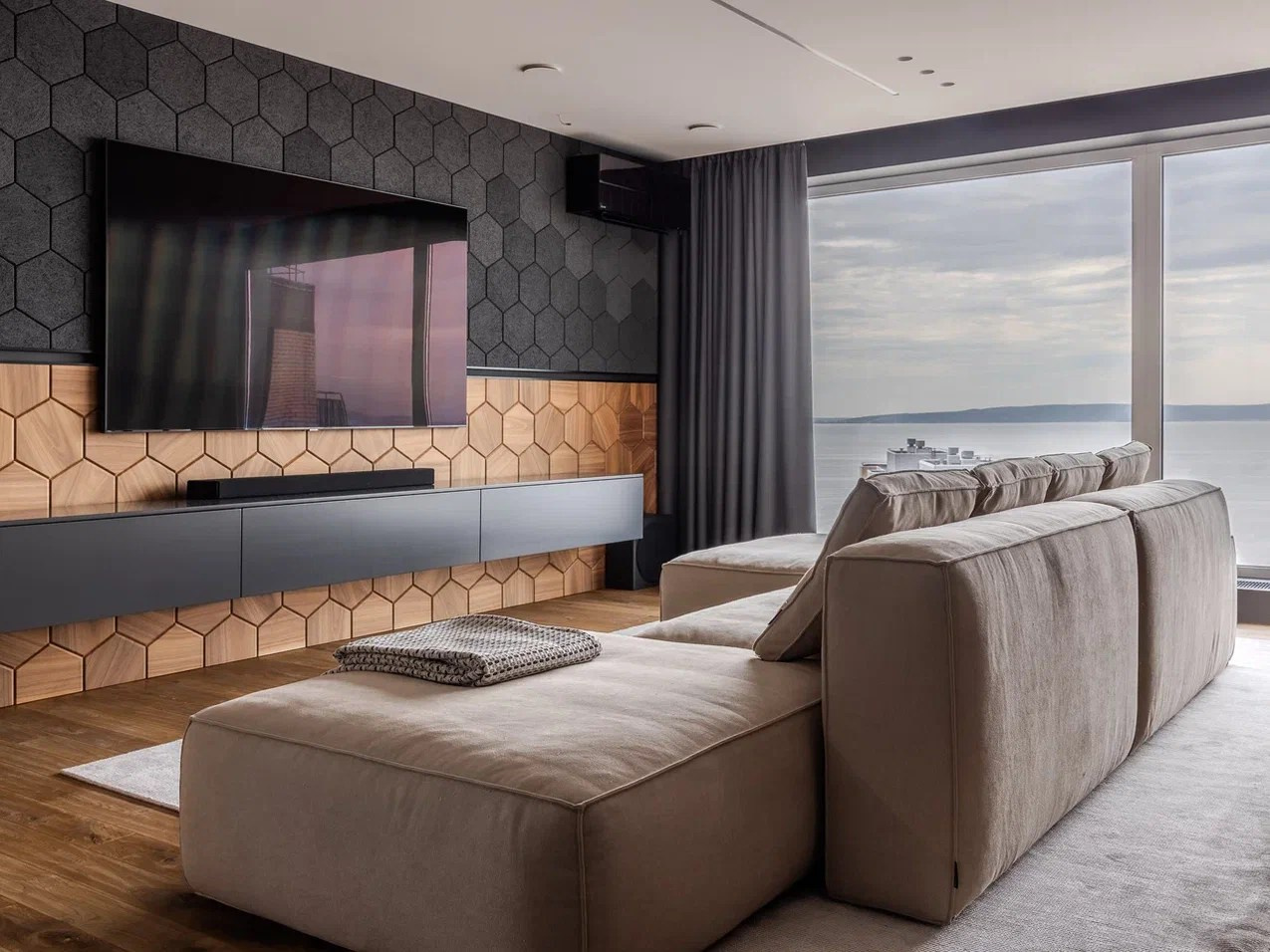 Квартира для молодого IT-специалиста площадью 250 м² на 21 этаже. Студия дизайна интерьера «Строчка» | Москва, Санкт-Петербург, Самара, Казань, Тольятти, Ульяновск и другие города России