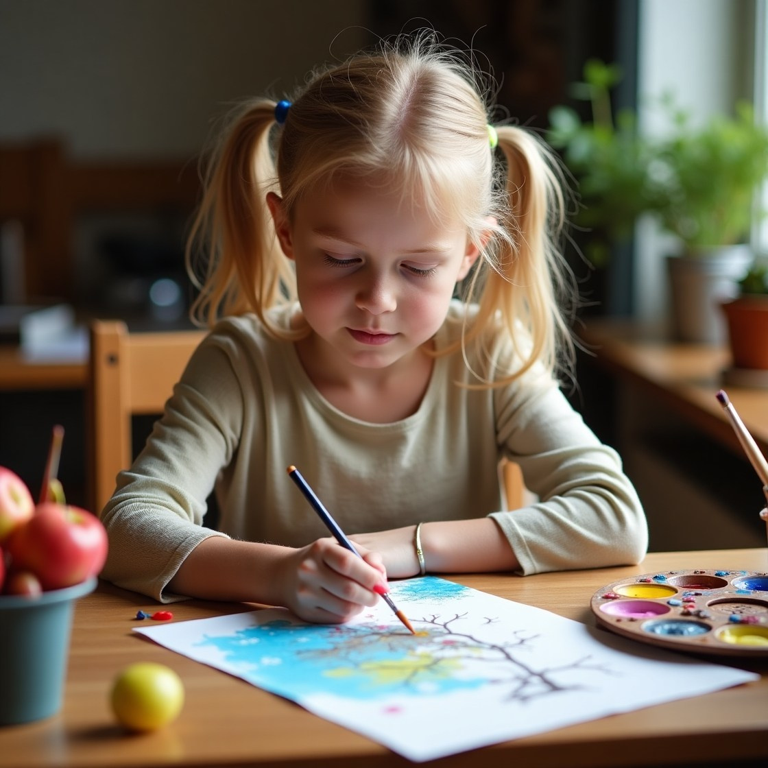 Дети рисуют. Фотограф в Санкт Петербурге Viktory_Get