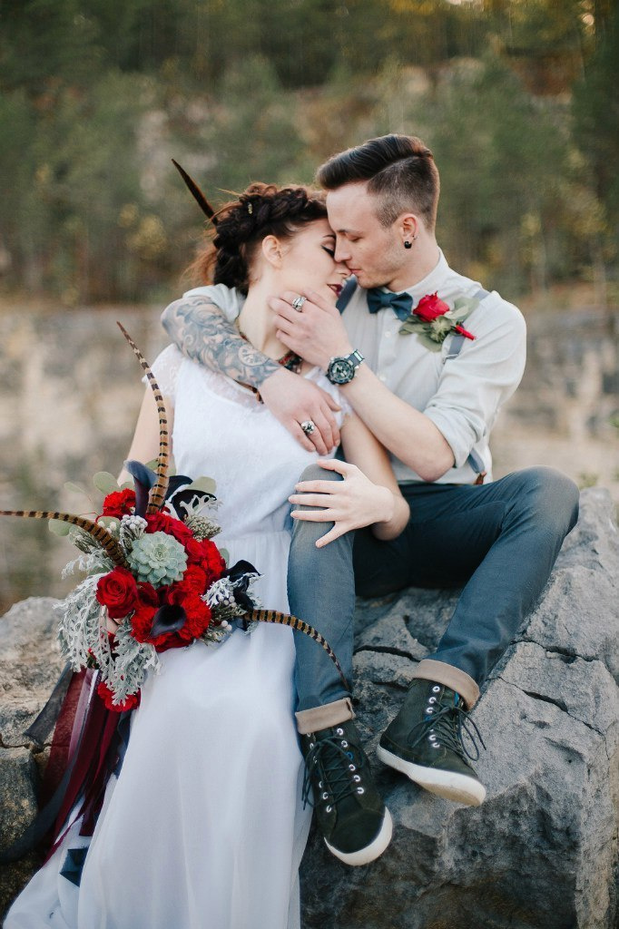 Mountain Wedding. Свадебный фотограф Аня Милграм